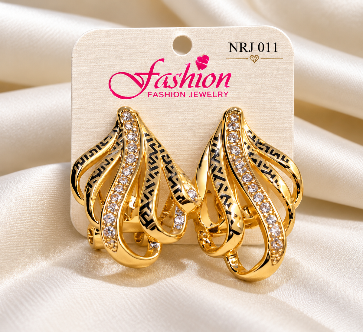 Imperial Spark Crystal Earrings