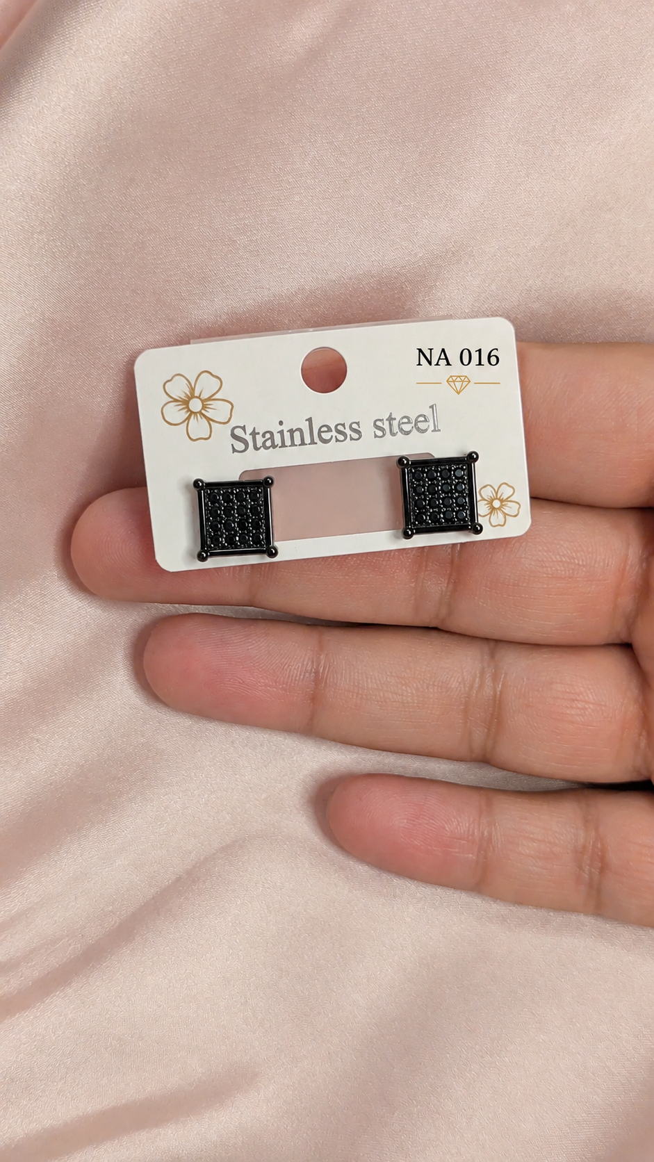 Midnight Royale Stud Earrings