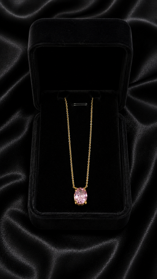 Classic  Crystal Pendant Necklace