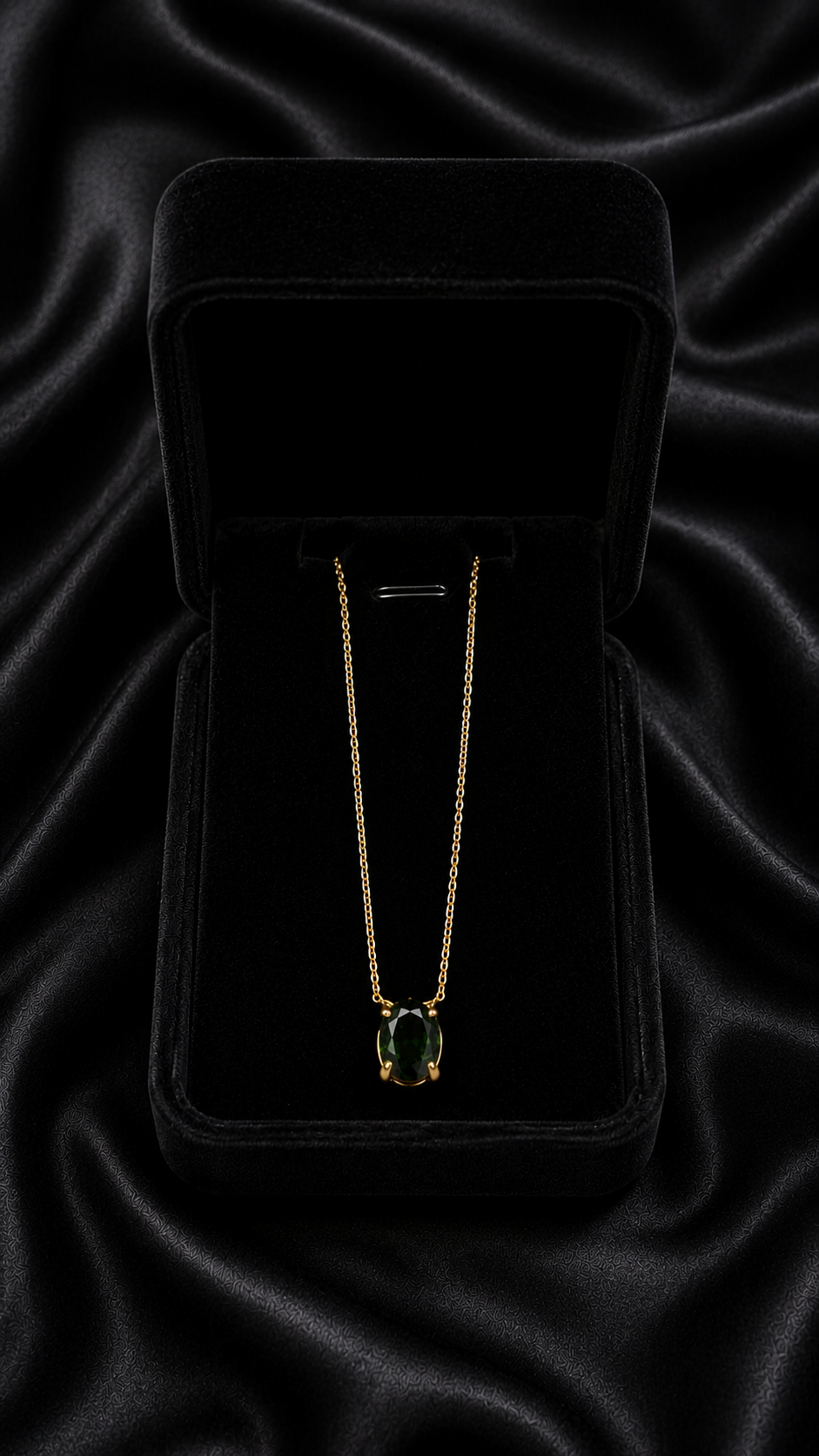 Classic  Crystal Pendant Necklace