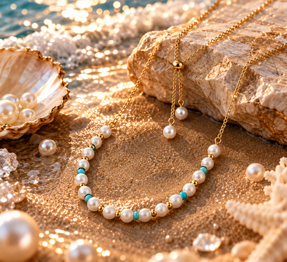 Ocean Pearl Harmony Necklace
