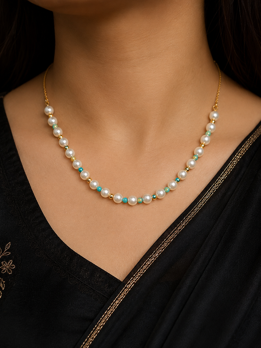 Ocean Pearl Harmony Necklace