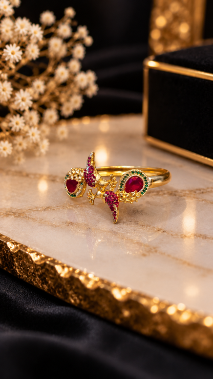 Royal Blossom Crystal Stone Kara