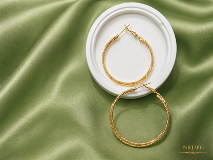 Classic Gold Hoop Earrings