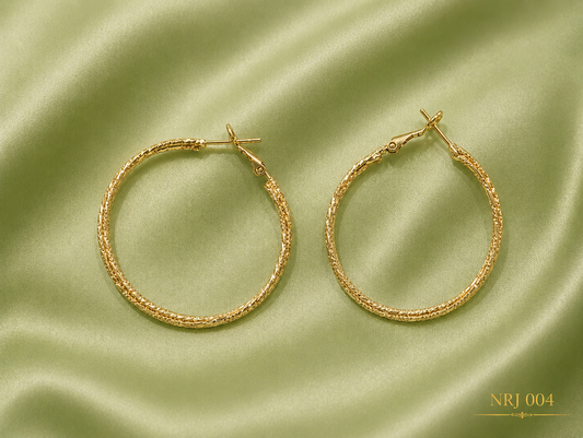 Classic Gold Hoop Earrings